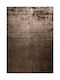 Tapicap Smooth Handmade Rug Rectangular Taupe