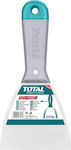 Total Spatula Metal 100mm cu Mâner de Plastic THT8310016