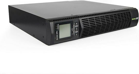 Green Cell RTII UPS On-Line 1000VA 900W mit 6 IEC Steckdosen