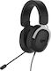 Asus TUF H3 Over Ear Gaming Headset με σύνδεση 3.5mm Gun Metal Grey