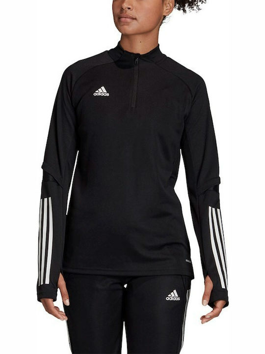 Adidas Condivo 20 Damen Sportlich Bluse Langärmelig Schwarz