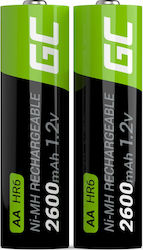 Green Cell AA 2600mAh 1.2V 2τμχ