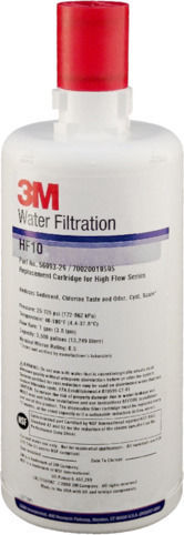 3M Ersatz-Wasserfilter für unter der Arbeitsplatte aus Aktivkohle 10" Hf10 0.2 μm (Mikrometer)