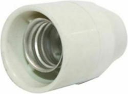 Aca Power Socket with Socket E14 in White color AC.426886