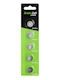 Green Cell Μπαταρίες Λιθίου Ρολογιών CR1620 3V 5τμχ