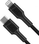 Green Cell Braided USB to Lightning Cable Πράσινο 1m (Apple MFi Certified)