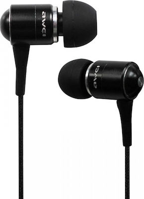 Awei Q3i In-ear Handsfree with 3.5mm Connector Black