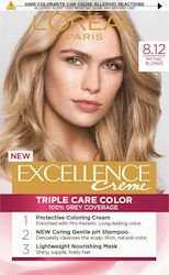 L'Oreal Paris Excellence Intense Hair Dye 8.12 ...