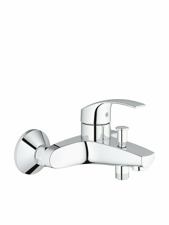 Grohe Eurosmart Mixing Bathtub Shower Faucet Silver