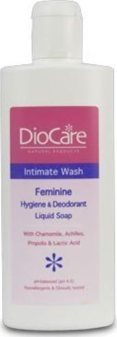 DioCare Intimate Wash Lichid Pentru Curățare Delicată a Zonei Sensibile 200ml