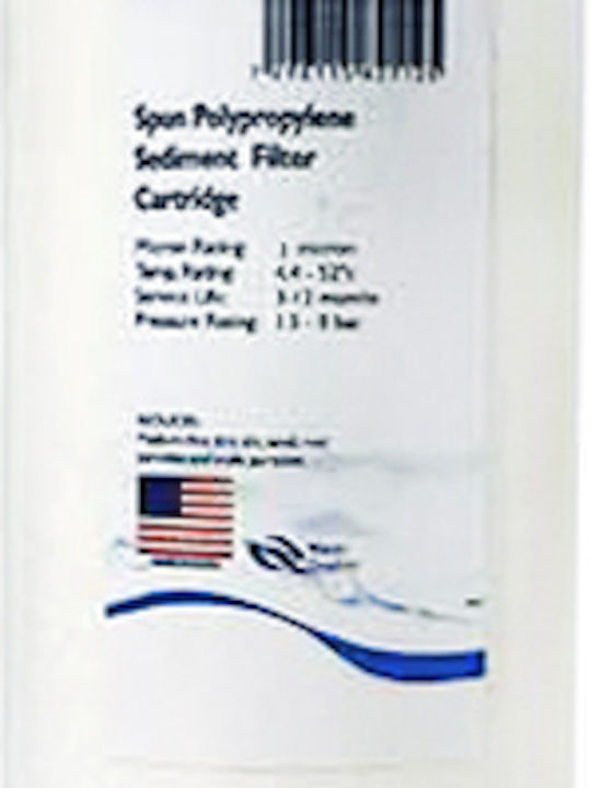 QWaterFilters Water Filter Replacement Central Water Filtration System made of Polypropylene 20" Big-Blue PP 1 μm