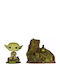 Funko Pop! Stadt: Krieg der Sterne - Yoda Dagoba mit Hütte 11 Wackelkopf & Übergröße (15cm)