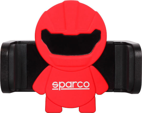 Sparco Air Vent Holder Car Mobile Mount with Adjustable Hooks Black