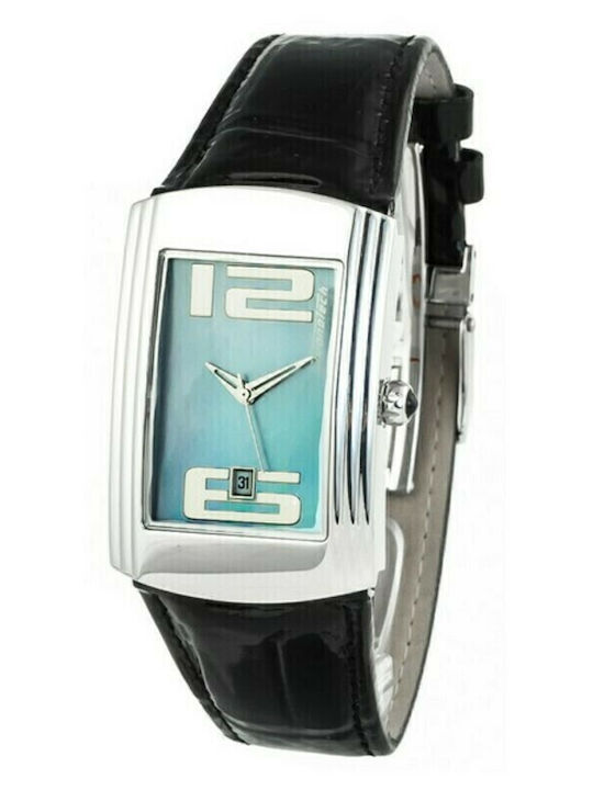 Chronotech Men's Watch 28mm Battery with Black ...