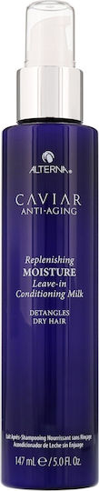 Alterna Caviar Anti-Aging Replenishing Moisture Leave-in Conditioning Milk Detangler for Dry Hair 147ml