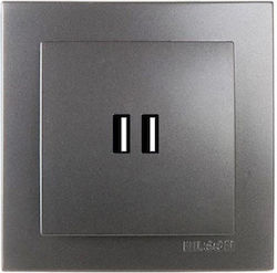 Geyer Nilson Double Walled Power Socket with 2 ...