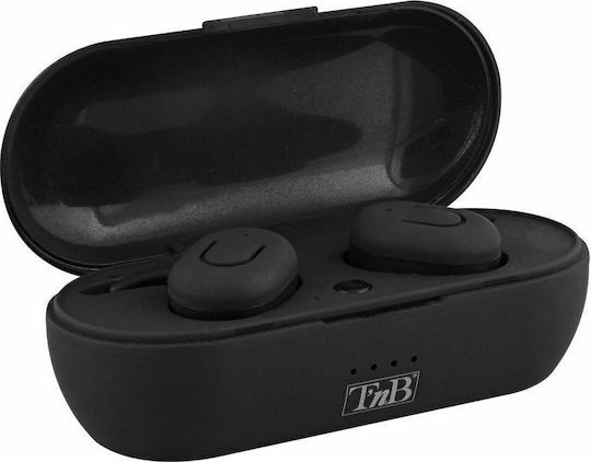 T'nB Dude In-ear Bluetooth Handsfree Earphones with Charging Case Black