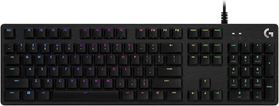 Logitech G512 Gaming Mechanical Keyboard with GX Red switches and RGB lighting (English US)