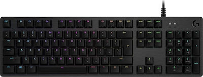 Logitech G512 Gaming Μηχανικό Πληκτρολόγιο με GX Brown διακόπτες και RGB φωτισμό (Αγγλικό US)