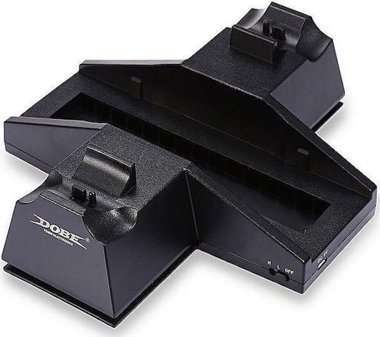 Dobe PS4 Dual Charging Station with Dock Port Dual Charging Dock Black 568054