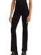725 High Waist Women's Jean Trousers Flared in Bootcut Fit Black