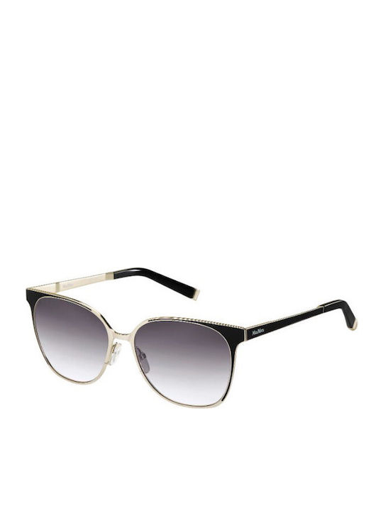 Max Mara Women's Sunglasses with Black Metal Frame LACQUER MGN/9C