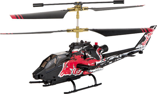Carrera Red Bull Cobra TAH-1F Ferngesteuertes Hubschrauber Rot