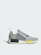 NMD_R1 Sneakers Metallgrau / Gelb / Core Schwarz