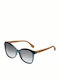 Fendi Women's Sunglasses with Navy Blue Plastic Frame FF0043FS MHH/HD