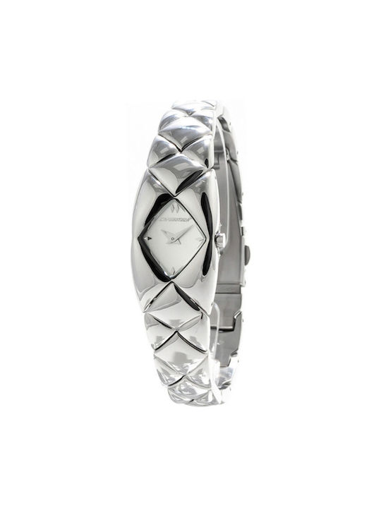Chronotech Uhr mit Silber Metallarmband CT7345L-01M