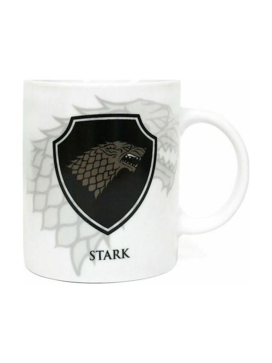 Sd Toys Game of Thrones - Stark Shield Ceramic Cup White 330ml