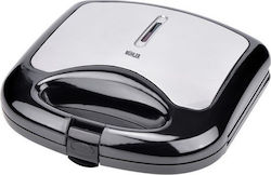 Muhler MH-788S 750W για 2 Τοστ Inox Muhler MH-788S 750W για 2 Τοστ Inox