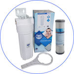 Aqua Pure Under Sink Water Filter System Apcyd , ½" Inlet/Outlet, with 10" Replacement Filter