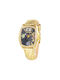 Chronotech Uhr mit Gold Lederarmband CT7896LS-69