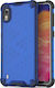 Hurtel Honeycomb Back Cover Silicone Blue (Gala...