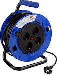 Tayg Extension Reel Cord 3 x 1.5mm²/25m Blue