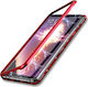 Magneto 360 Vollschutz Metallisch Magnetisch Rot (Galaxy A40)