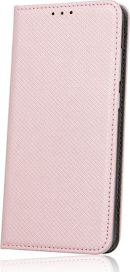 Forcell Smart Magnet Book Δερματίνης Ροζ Χρυσό (Galaxy A7 2018)