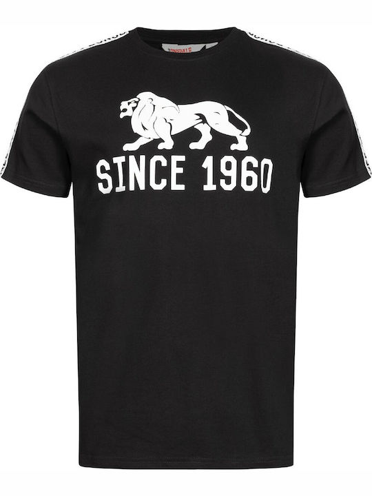 Lonsdale Bungay Ανδρικό T-shirt Μαύρο με Λογότυπο