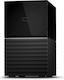 Western Digital My Book Duo USB 2.0 / USB 3.0 / USB-C External 3.5" HDD 24TB Black