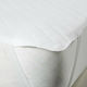 La Luna Protective Cover Queen Waterproof with Elastic Bands Flannel White 4 Tyres 160x200cm