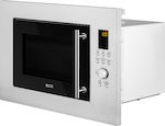 ECG MTD 2390 VGSS MTD2390VGSS Built-in Microwave Oven with Grill 23lt Inox