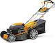 Powermat Selbstfahrend Rasenmäher Benzin 7hp/173cc