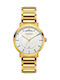 Breeze Superfect Watch with Gold Metal Bracelet