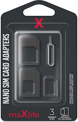 Maxlife Nano SIM Adapter in Black color