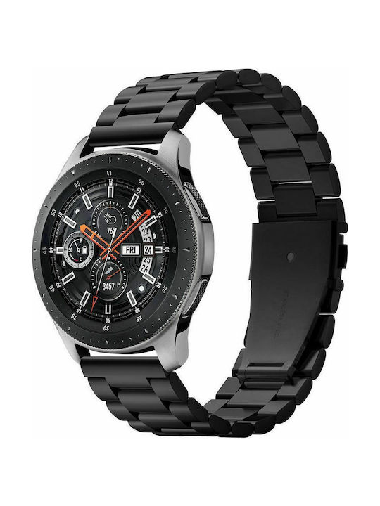 Spigen Modern Fit Λουράκι Μεταλλικό Μαύρο (Galaxy Watch (46mm) / Gear S3)