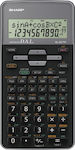 Sharp EL-531-TH-GY Scientific Calculator 2-Line Display with 10 Digits Gray EL-531-TH-GY