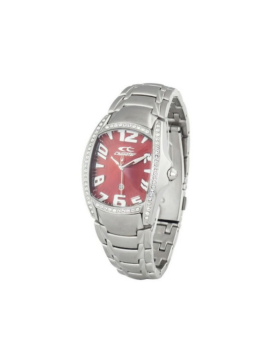 Chronotech Watch with Silver Metal Bracelet CT7988LS-04M