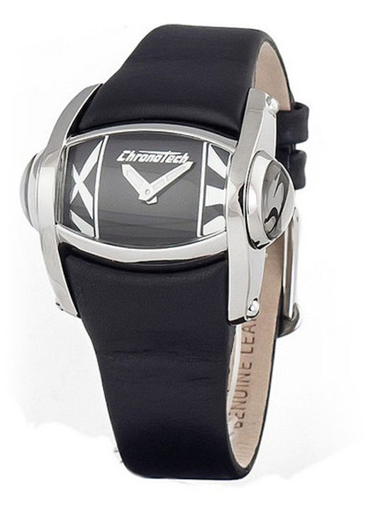 Chronotech Γυναικείο Ρολόι 41mm Μπαταρίας με Κα...