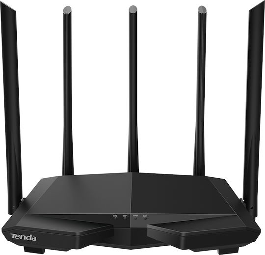 Tenda AC7 Drahtlos Router Wi‑Fi 5 mit 3 Anschlüssen Ethernet